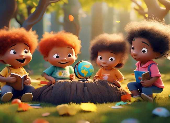 儿童故事四人分角色有教育意义 - 四人分角色幼儿故事