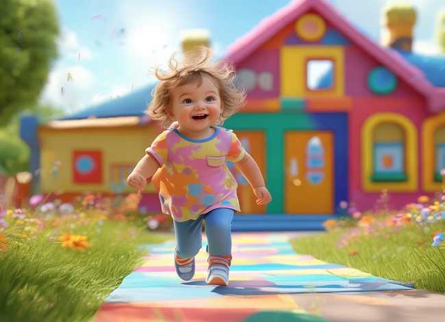 高兴儿童故事 - 故事高高兴兴上幼儿园图片