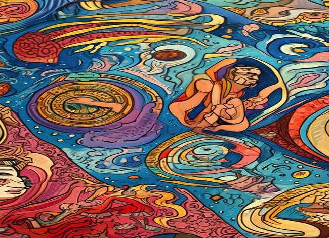 世界神话故事手抄报怎么画，世界神话故事手抄报怎么画图片