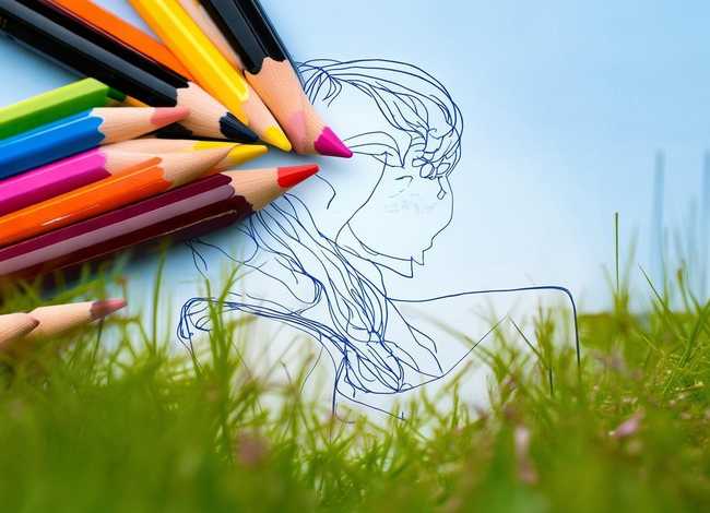 线描画故事创作（线描画故事创作思路）