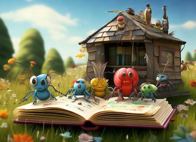 昆虫小故事绘本,昆虫绘本简短小故事 昆虫小故事绘本,昆虫绘本简短小故事