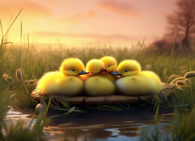 三只小鸭子儿童故事 三只小鸭子的故事 睡前小故事