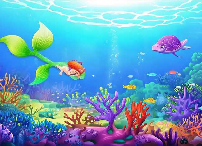 关于海洋的儿童故事，关于海洋的小故事幼儿50字