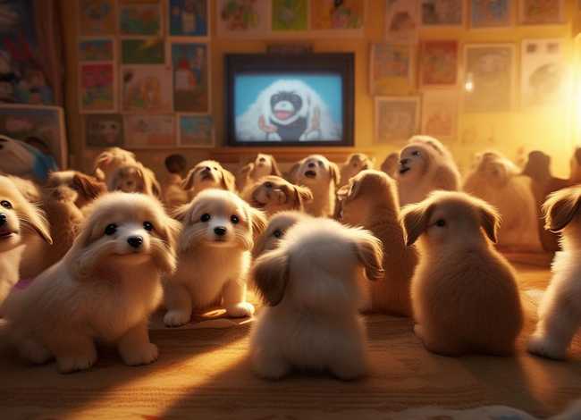 给儿童看的小狗视频、给小狗狗看的视频