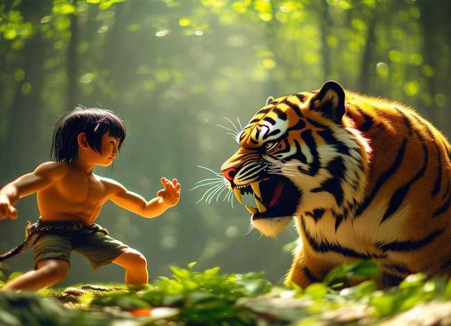 儿童故事武松打虎串词，武松打虎幼儿故事表演