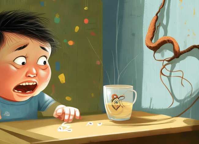 成语典故杯弓蛇影儿童画 杯弓蛇影的成语故事动画片