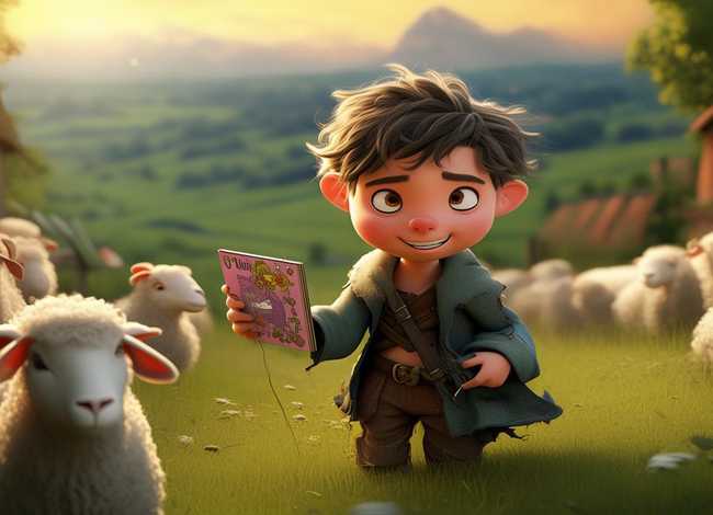 儿童故事说谎的放羊娃，幼儿故事说谎的放羊娃