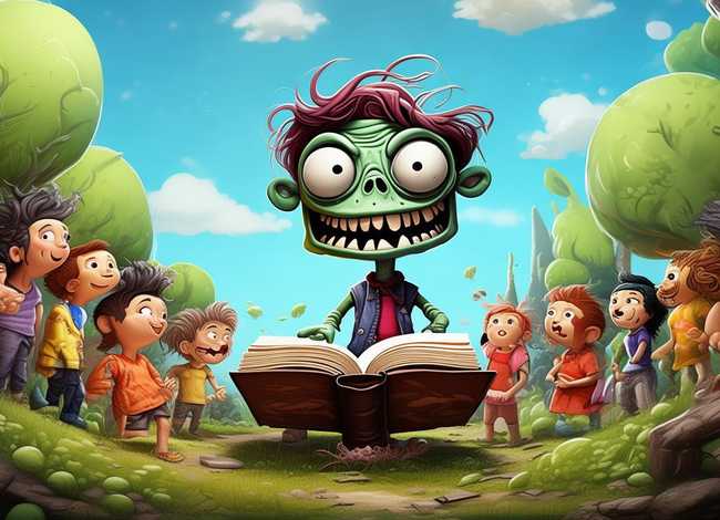 儿童绘本有声故事之僵尸 - 僵尸少儿故事