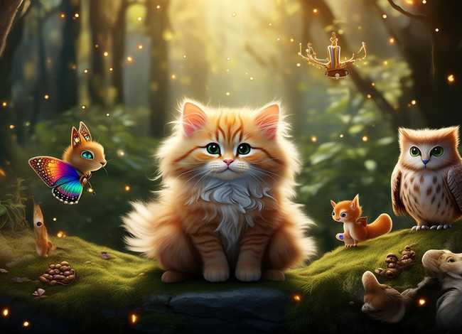 猫咪童话故事300字 - 关于猫咪的童话