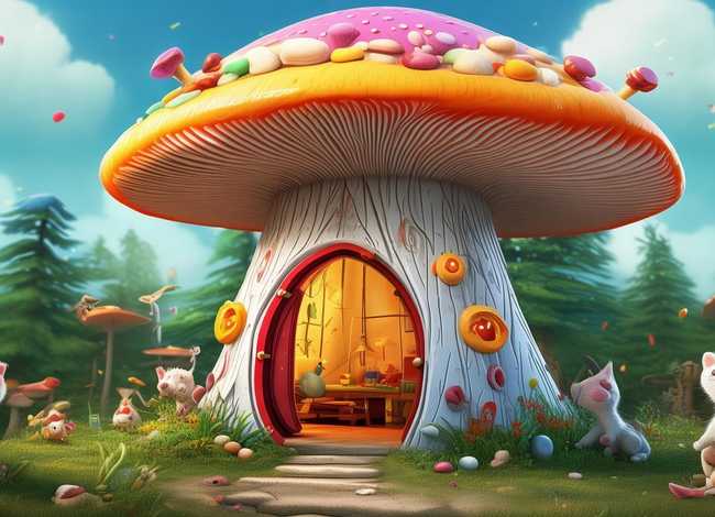 儿童故事蘑菇房子 幼儿故事蘑菇房子