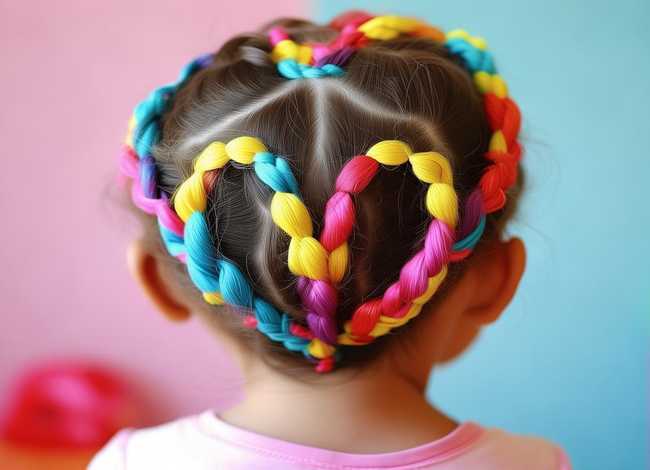 爱心儿童编发教程(儿童爱心辫子编发教程) 爱心儿童编发教程(儿童爱心辫子编发教程)