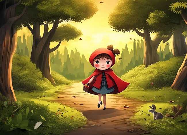 儿童故事小红帽文字版 - 幼儿故事小红帽的故事文字
