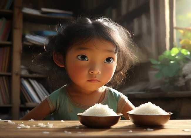 三碗米饭的儿童故事 - 三碗米饭的故事励志故事