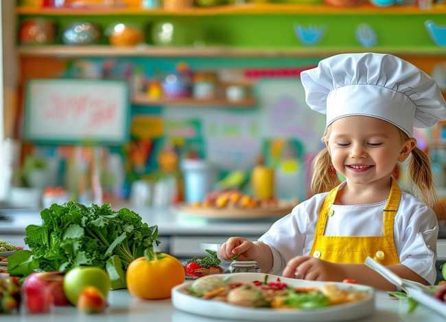 儿童彩绘健康食谱（健康儿童菜谱）