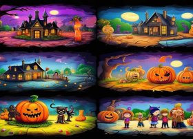 万圣节儿童故事长视频，关于万圣节的故事视频大全