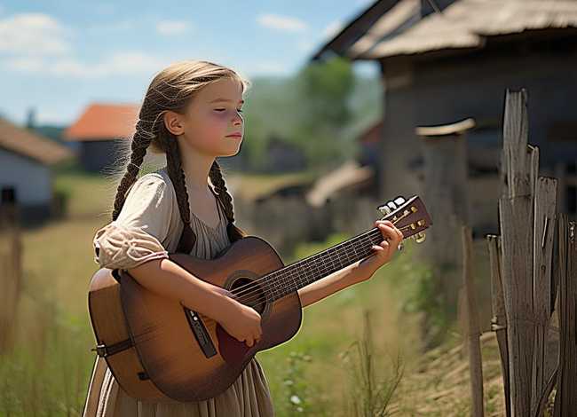 农村故事小女孩；农村故事小女孩唱的歌