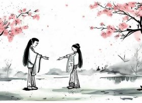 古代礼仪小故事简笔画；古代礼仪小故事简笔画怎么画