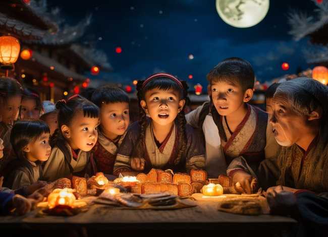 儿童中秋节故事演讲（儿童中秋节演讲稿100字左右）