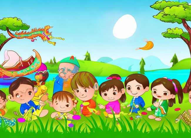 端午节儿童故事背景视频 端午节幼儿故事视频