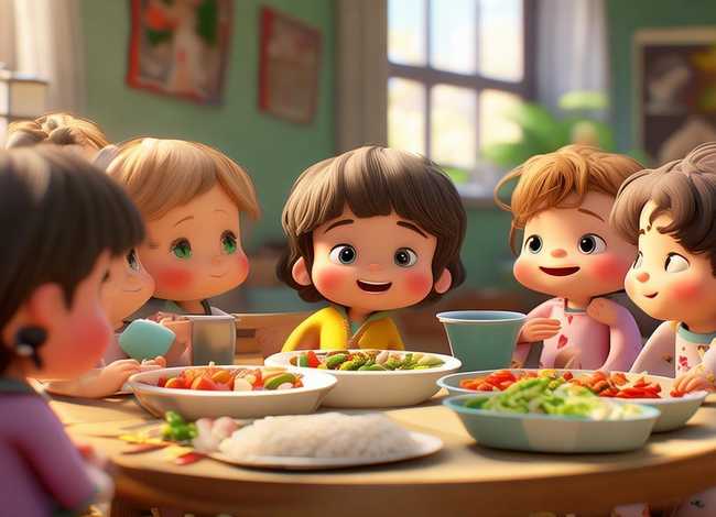 晚餐儿歌;幼儿园晚餐播报儿歌 晚餐儿歌;幼儿园晚餐播报儿歌