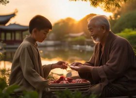 经典孝顺的故事、经典孝顺的故事割肉