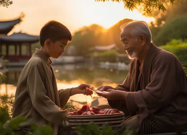 经典孝顺的故事、经典孝顺的故事割肉