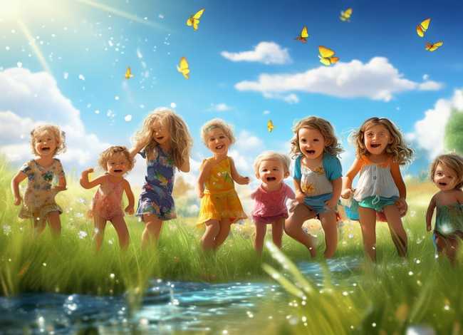 夏季的故事儿童（幼儿夏季的故事）