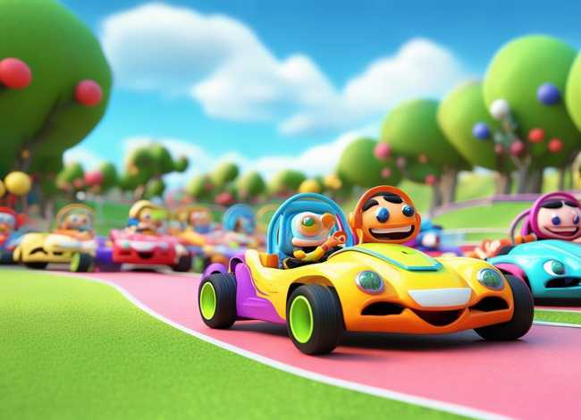 儿童故事3-6岁赛车故事 赛车比赛故事幼儿