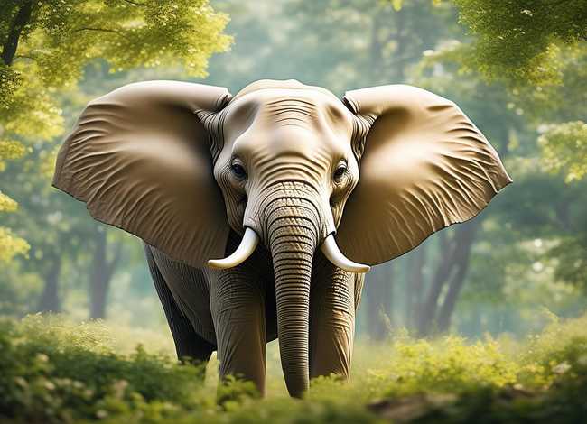 小故事大象 - 小故事大象的耳朵