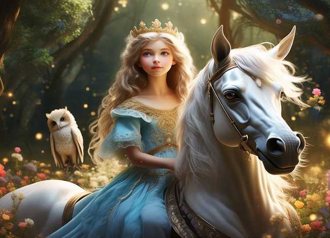 公主的儿童故事，少儿故事公主的故事