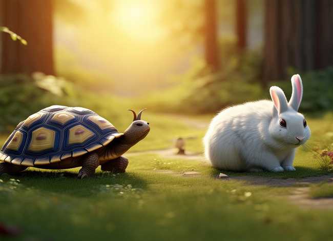 儿童睡前故事龟兔赛跑，少儿故事大全 睡前故事龟兔赛跑