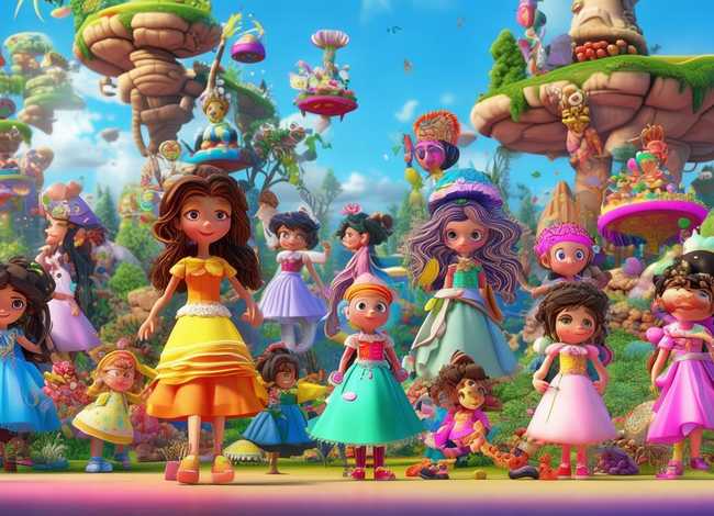 女生儿童动画故事，女生儿童动画片大全