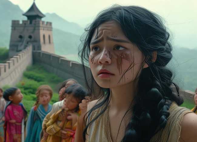 儿童故事孟姜女哭长城（孟姜女哭长城幼儿故事）