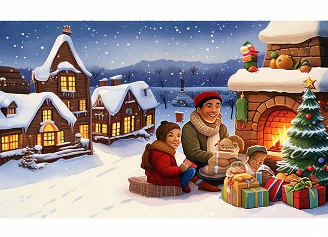 圣诞节的故事英语绘本完整版，圣诞节的故事英语绘本完整版图片