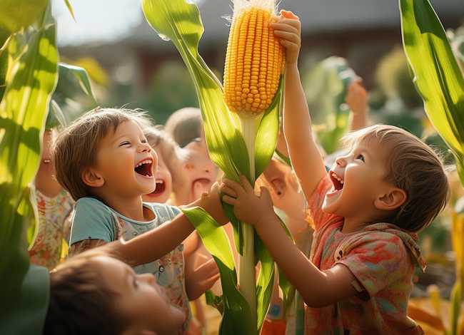 玉米的儿童故事简短；玉米的小故事幼儿园
