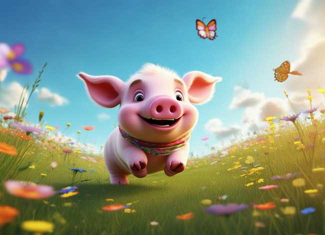 动画小猪故事；动画小猪故事图片
