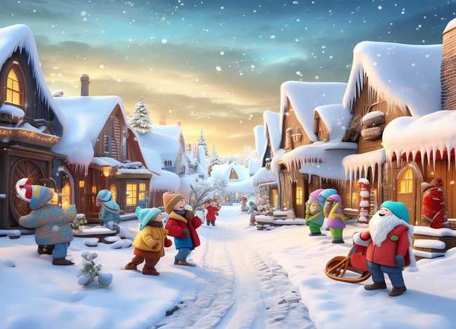 与下雪有关的儿童故事，有关下雪的小故事