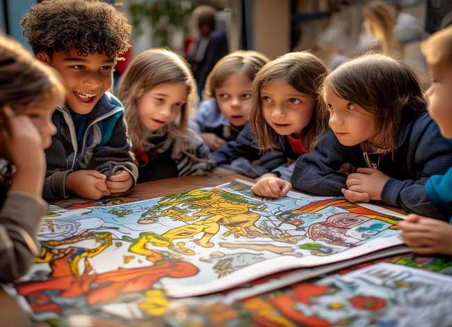 神话故事连环画小学生，神话故事连环画小学生图片