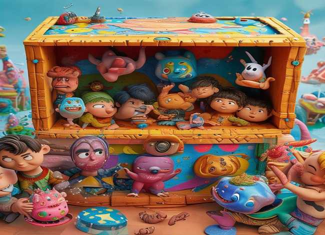 儿童故事百宝盒，幼儿园百宝盒