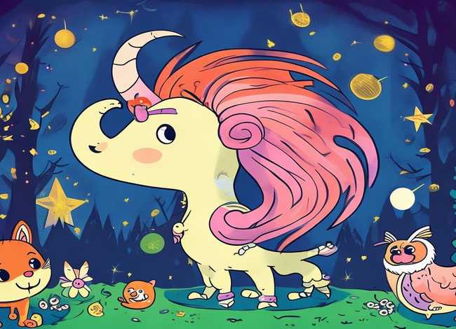 神话故事系列儿童创意画，神话故事画简单