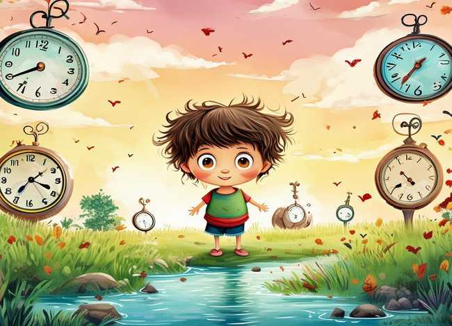 关于时间的儿童故事 - 关于时间的幼儿绘本故事