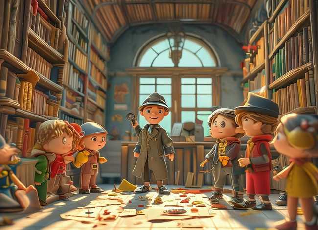 侦探推理故事儿童；适合孩子的推理侦探故事