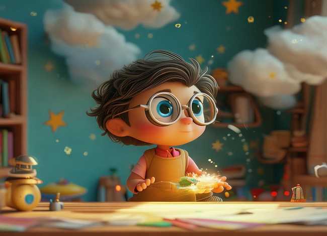 近视眼的儿童故事；近视眼的故事动画片