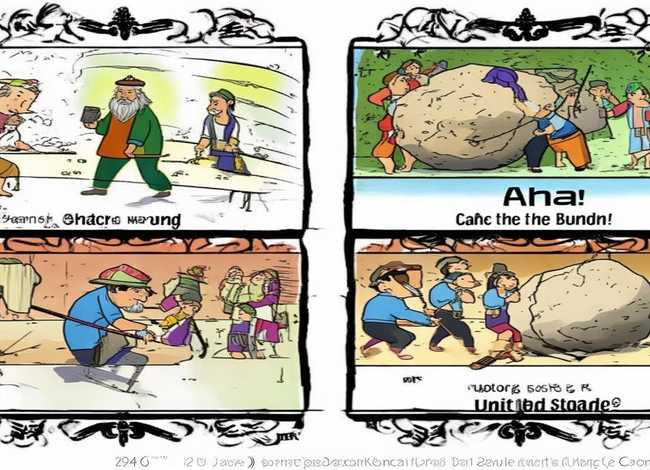 四格成语故事连环画（四格成语故事连环画图片）