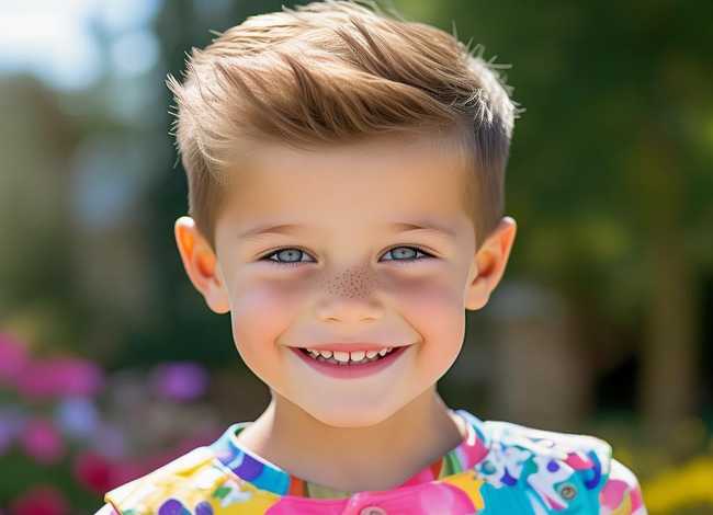 男生发型小孩子经典 小男孩子的发型