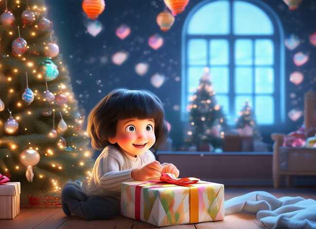 儿童故事新年礼物；新年礼物幼儿故事