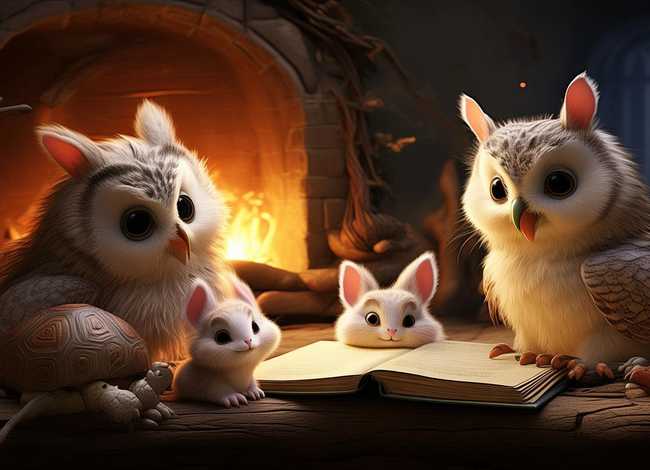 睡前故事小动物；睡前故事小动物1000字