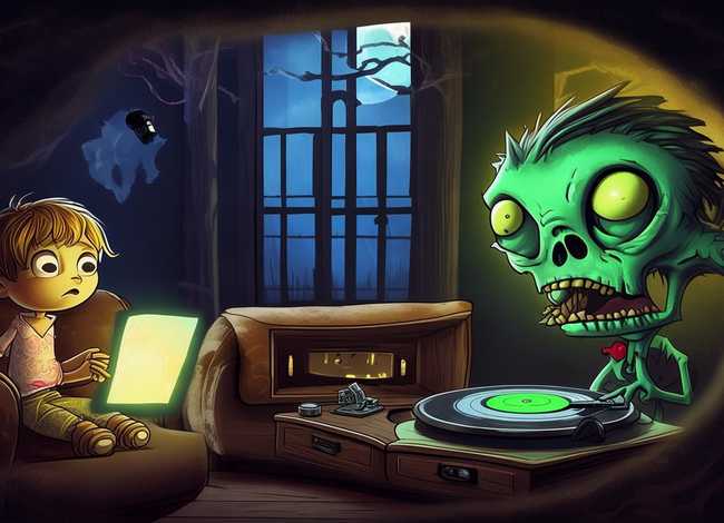 僵尸故事在线听儿童；僵尸恐怖故事在线听