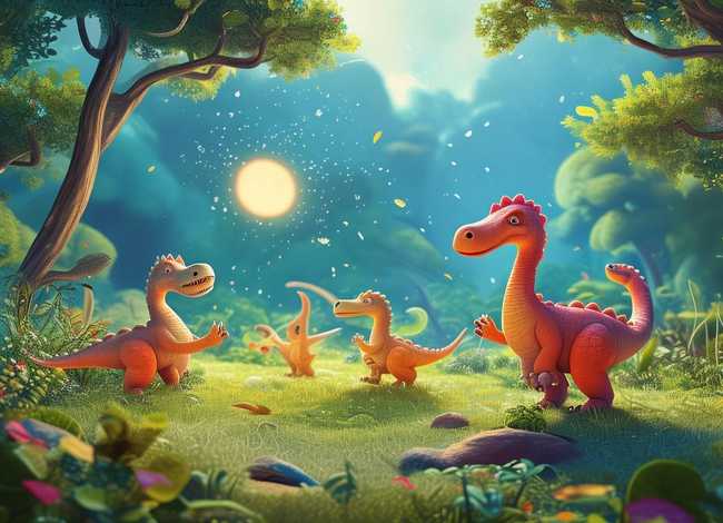 儿童故事恐龙是怎么灭绝；恐龙怎么灭绝的幼儿故事