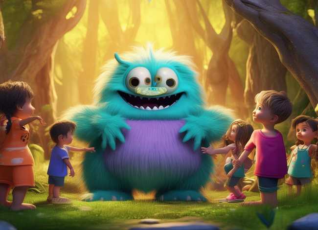 儿童怪兽故事3-6岁（关于怪兽的幼儿故事）